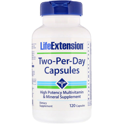 Life Extension - Two-Per-Day Capsules, 120 Capsules