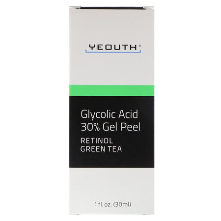 Yeouth - 30% Glycolic Acid Peel With Retinol, Green Tea, 1oz