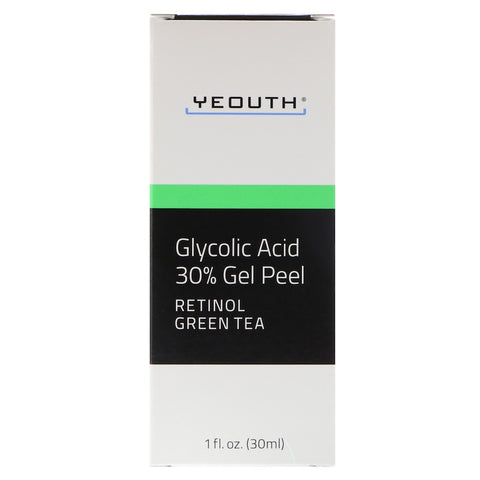 Yeouth - 30% Glycolic Acid Peel With Retinol, Green Tea, 1oz