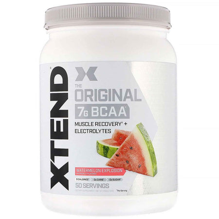 Xtend The Original 7G BCAA, Watermelon Explosion, 1.4 lb (650 g) - 50 Servings