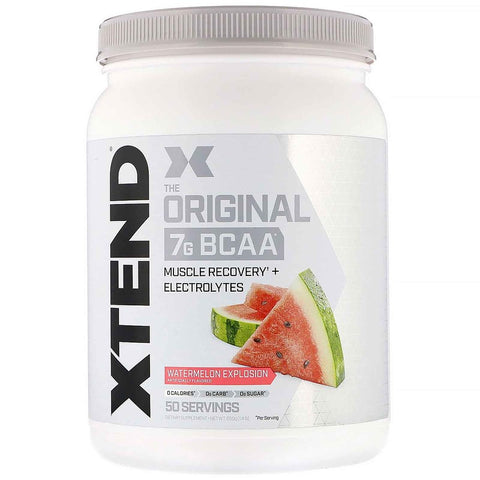 Xtend The Original 7G BCAA, Watermelon Explosion, 1.4 lb (650 g) - 50 Servings