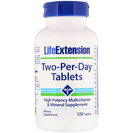 Life Extension - Two-Per-Day Tablets, 120 Tablets