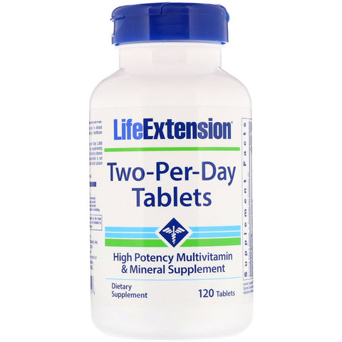 Life Extension - Two-Per-Day Tablets, 120 Tablets