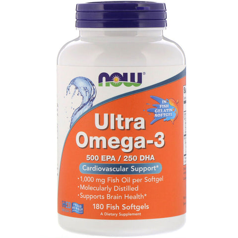 Now Foods - ULTRA OMEGA 3 FISH OIL - 90 Softgels