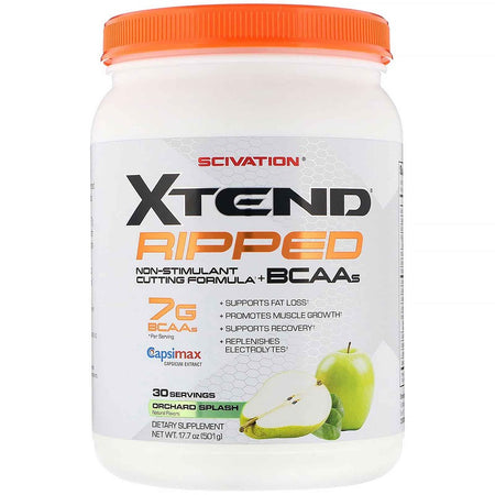 Xtend Ripped BCAAs, Orchard Splash, 17.7 oz (501 g) - 30 Servings