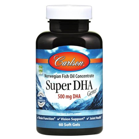 Carlson - Super DHA Gems - 60 Softgels