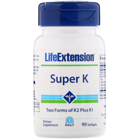 Life Extension - Super K, 90 Softgels