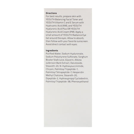 Yeouth - Radiance Eye Gel, 1oz