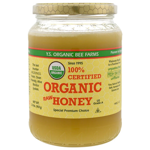 YS Organic Bee - Certified Organic Honey - 32 Oz
