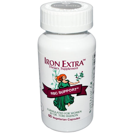 Vitanica - Iron Extra, RBC Support, 60 Veggie Caps