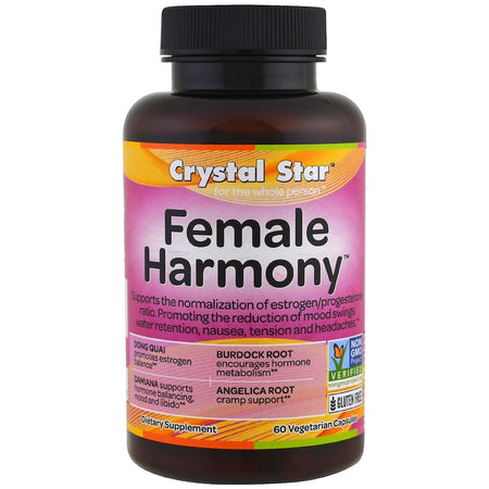 Crystal Star - FEMALE HARMONY - 60 Vegan Capsules