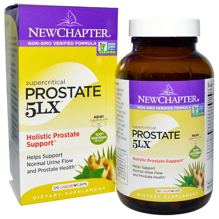 New Chapter - Prostate 5LX™ Holistic Prostate Support, 120 Liquid Vcaps