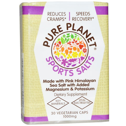 Pure Planet - Sports Salts, 1000 mg, 30 Veggie Caps