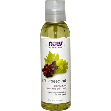 Now Foods - Solutions, Grapeseed Oil, 4 fl oz (118 ml)