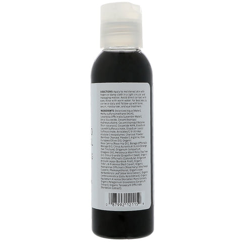 Reviva Labs - Bamboo Charcoal Pore Minimizing Cleansing Gel  - 4 fl oz (118 ml)