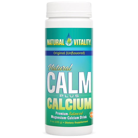Natural Vitality - Natural Calm Plus Calcium, Original (Unflavored), 8 oz (226 g)