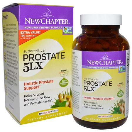 New Chapter - Prostate 5LX™  Holistic Prostate Support 180 VCaps