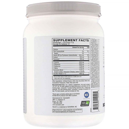 Xtend The Original 7G BCAA, Watermelon Explosion, 1.4 lb (650 g) - 50 Servings