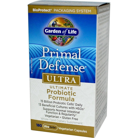 Garden Of Life - Primal Defense Ultra 180ct CAPSULES