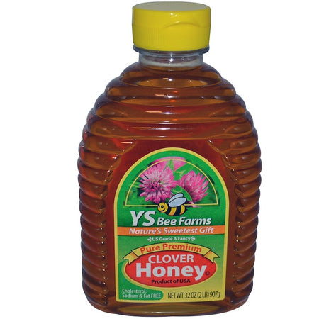 YS Organic Bee - Clover Honey - 32 Oz