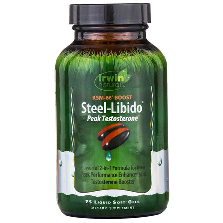 Irwin Naturals - Steel-Libido For Men - 75 softgels