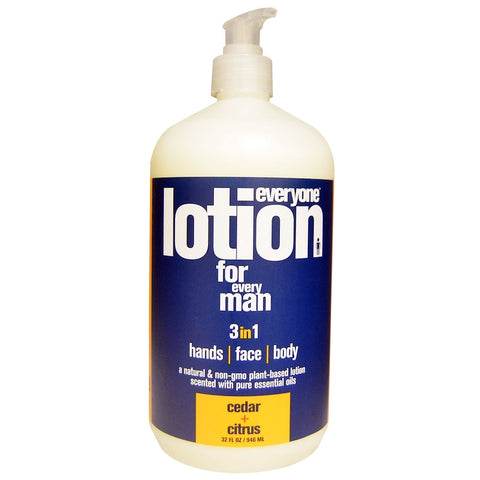 EveryOne Lotion Men Cedar & Citrus - 32 Ounce