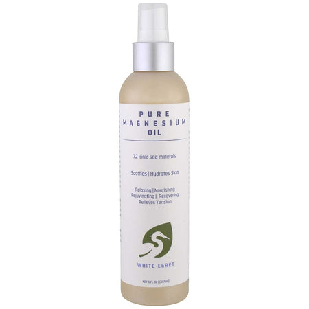 White Egret Personal Care, Pure Magnesium Oil, 8 fl oz (237 ml)