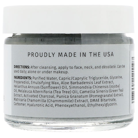 Reviva Labs - Coconut Charcoal Moisturizing Day Crème  -  2 oz (55 g)