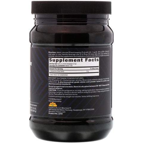 BIOCHEM GLUTAMINE PURE POWDER