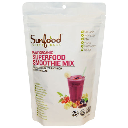 Sunfood - Raw Organic Superfood Smoothie Mix, 8 oz (227 g)