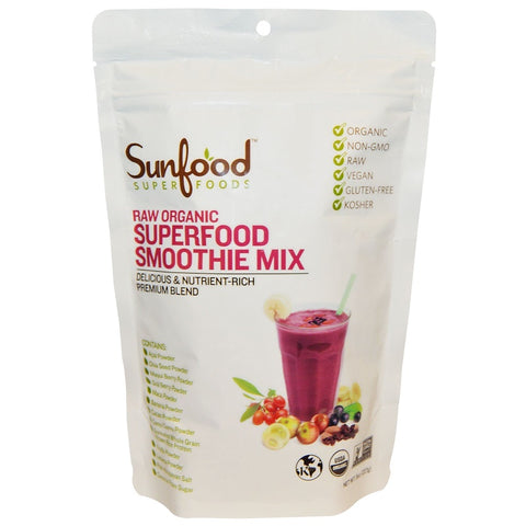 Sunfood - Raw Organic Superfood Smoothie Mix, 8 oz (227 g)