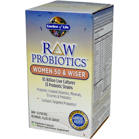 Garden Of Life - Raw Probiotics Women 50 And Wiser COOLER 90 Veggie CAPSULES