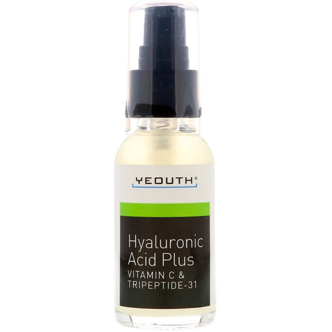 Yeouth - Hyaluronic Acid Plus With Vitamin C, Tripeptide 31, 1oz