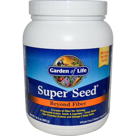 Garden Of Life - Super Seed, Beyond Fiber, 1 lb 5 oz (600 g) POWDER