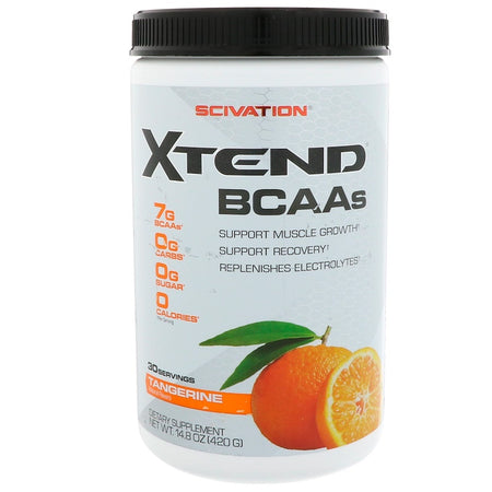 Xtend BCAAs, Tangerine, 14.8 oz (420 g)- 30 Servings
