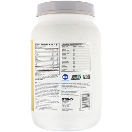 Xtend Pro Whey Isolate, Cookie Butter, 1.77 lb (805 g)