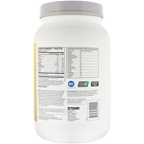 Xtend Pro Whey Isolate, Cookie Butter, 1.77 lb (805 g)