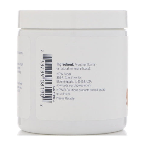 Now Foods - Solutions, Moroccan Red Clay Powder, 6 oz (170 g)