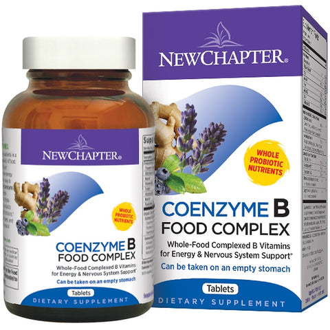 New Chapter - Coenzyme B, Food Complex, 60 Tablets