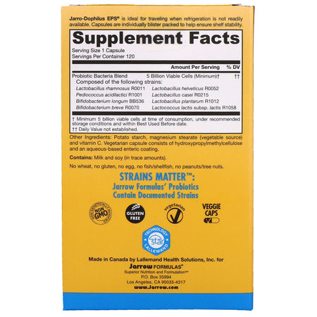 Jarrow - Jarro-Dophilus EPS 5 Billion - 120 Capsules