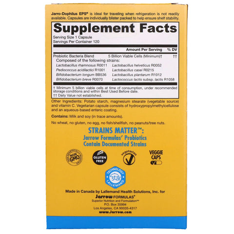Jarrow - Jarro-Dophilus EPS 5 Billion - 120 Capsules