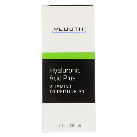 Yeouth - Hyaluronic Acid Plus With Vitamin C, Tripeptide 31, 1oz