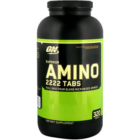 Optimum Nutrition - Superior Amino 2222 Tabs, 320 Tablets
