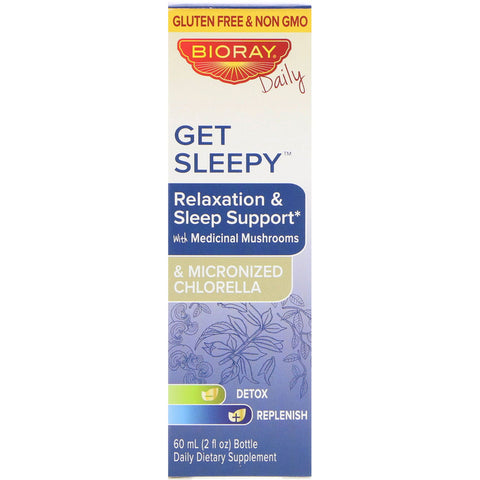 Bioray - Get Sleepy, Relaxation & Sleep Support, 2 fl oz (60 ml)