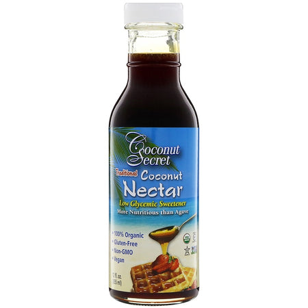 Cocunut Secret - Traditional Coconut Nectar, Low Glycemic Sweetener, 12 fl oz (355 ml)