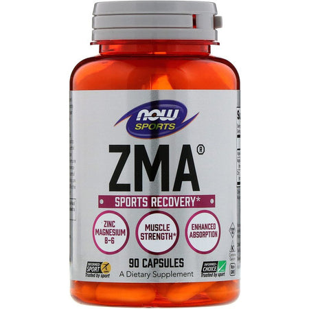 Now Foods - Sports, ZMA, Sports Recovery, 90 Capsules