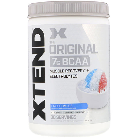 Xtend The Original 7G BCAA, Freedom Ice, 14.8 oz (420 g) - 30 Servings