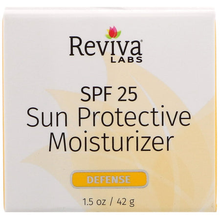 Reviva Labs - SPF 25 Sun Protective Moisturizer With Sunscreen - 1.5 Oz