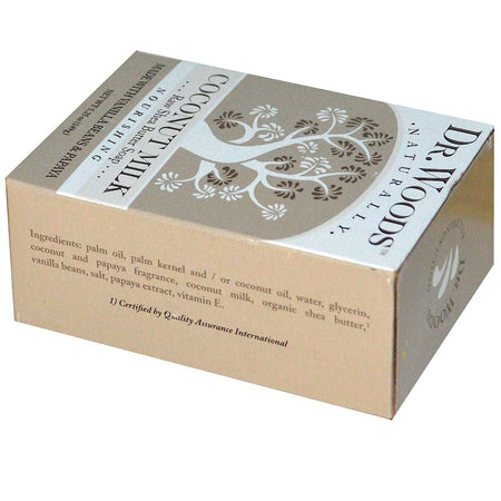 Dr Woods - Bar Soap Coconut Vanilla Papaya - 5.25 Ounce