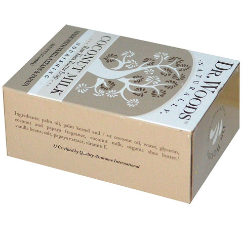 Dr Woods - Bar Soap Coconut Vanilla Papaya - 5.25 Ounce